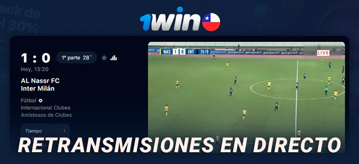 Retransmisiones en directo de 1win